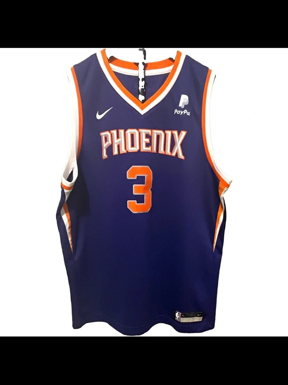 Nike Purple and Orange Phoenix Basketball Jersey #3